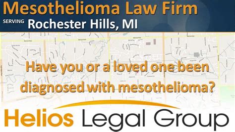  If you have a Mesothelioma related legal question, talk to a mesothelioma lawyer right now! 1-888-636-4454 (24/7) - Mesothelioma Attorneys Rochester Hills, Michigan.… 